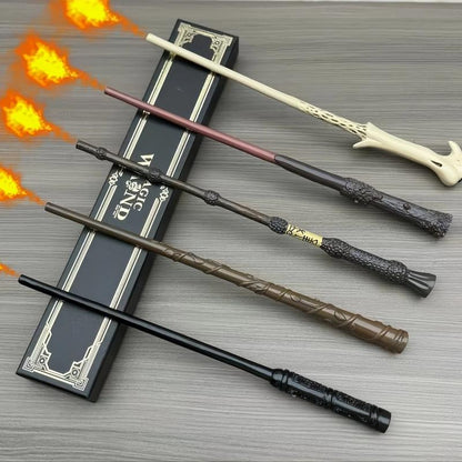New for 2025 Real Fire Magic Wand Creates Fireballs Just like the Real Thing Ideal for Magic Enthusiasts and Collectors - Party Supplies